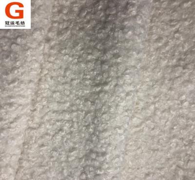 China Hot Selling 100% Polyester Sherpa Fleece Loop Fabric For Textile Upholstery Cushion Home Sofa for sale