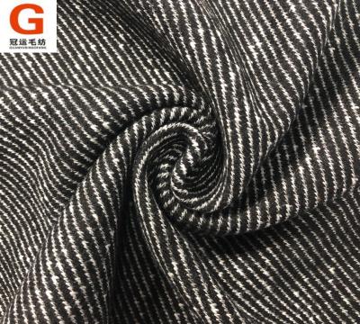 China Sustainable Wool Polyester Knitting Wool Twill Fabric Sustainable Fabric Manufacturer Pure Wool Twill Fabric for sale