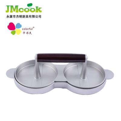 China Sustainable Double Meat Burger Press Hamburger Press Hamburger Party Maker for sale