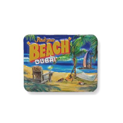 China Shape Custom Printed Souvenir 3d Foam Fridge Magnet for sale