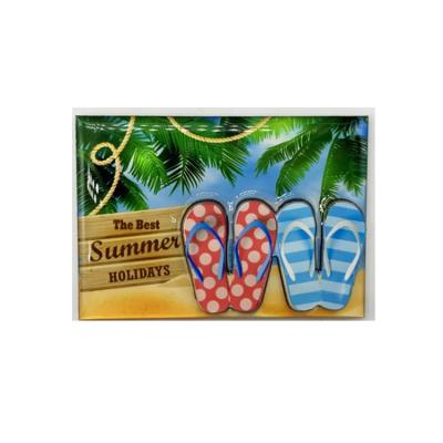 China Wholesale custom aloha beach souvenir shape hawaii epoxy fridge magnet for tourists gift for sale