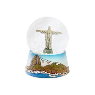 China Custom Brazil Rio de Janeiro Souvenir Brazil Snow Globe for sale