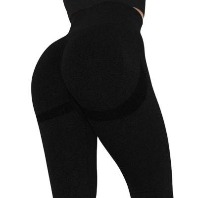 China High-Waisted Breathable Seamless Leggings For Women Gym Smile Contoured Tummy Control - Yoga Pants Hygroscopic Sweat Wicking Leggings for sale