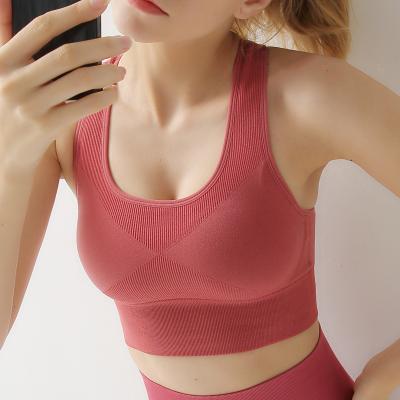 China QUICK DRY Sports Bras Women Breathable Lift Up Top Sports Fitness Gym Yoga Workout Bra Sports Bra for sale