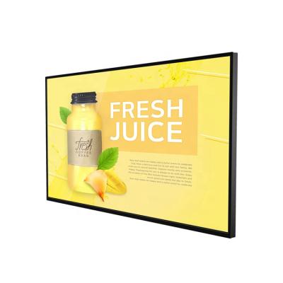 China Restaurant Indoor Wall Hanging Screen Indoor Digital Advertising Signage for sale