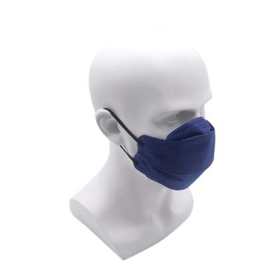 China Daily/Industrial /Adult uniform preventing pm2.5, haze, automobile exhaust, fashion version KF94 fish folding face mask Korean quadruple boat type dust for sale