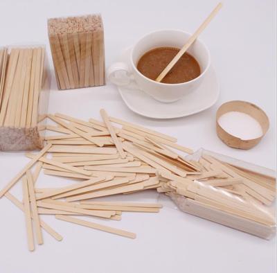 China 100% Sustainable High Quality Natura Coffee Stirrer, Disposable Logo Coffee Stirrer Branding Stick for sale