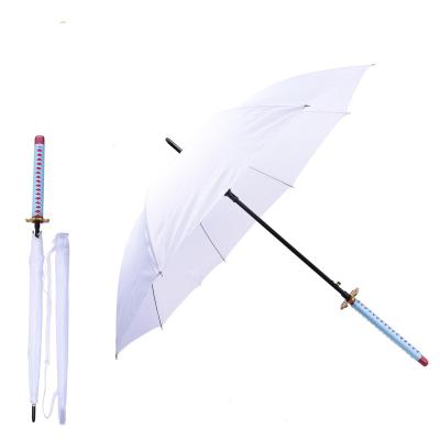 China Demon Slayer Kanroji Mitsuri Oriental Anime Umbrella for cosplay for sale