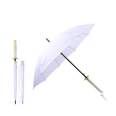 China Demon Slayer Agatsuma Zen'itsu Oriental Anime Umbrella for cosplay for sale