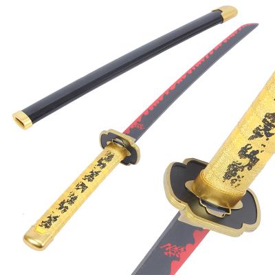 China Japan Demon Slayer Anime Sword Tsugikuni Yoriichi katana toys wooden sword Manga Sword for sale