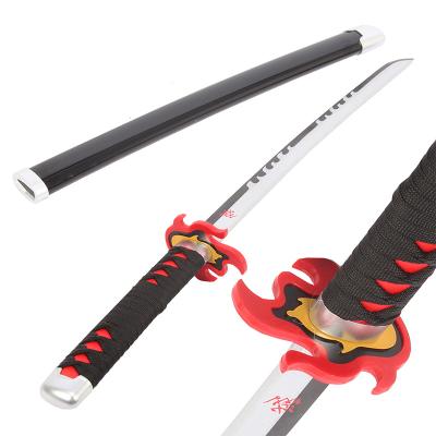 China Japan Ming Hu Demon Slayer Anime Sword Kamado Tanjirou Katana Wooden Toys Sword for sale