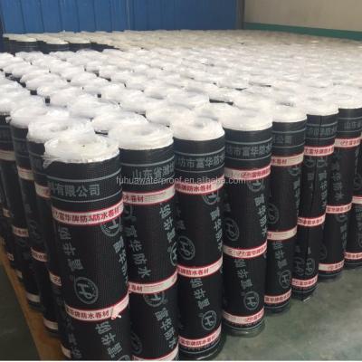 China Polyester Felt Base Materials 3mm 4mm Thick APP/SBS Modified Bitumen Waterproofing Membrane for Industrial for sale