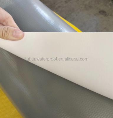 China UV Resistant Anti-root PVC Roofing Membrane for Waterproofing Length 20m or Customized White Grey Blue Red for sale