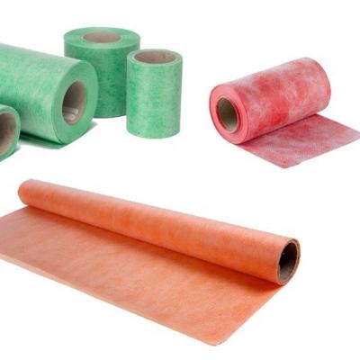 China Engineered Synthetic Roofing Felt Waterproof Membrane Materials PP PE Paper with Traditional Design Style in Small Rolls for sale