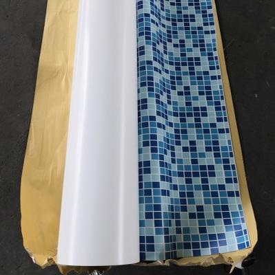 China Manufacturer Supply Swimming Pool Liner Accessories Custom Mosaic Vinyl PVC Pool Liners with Anti-UV for sale