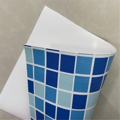 China Pvc Pool Liner Factory Hot Sale Uv Resistance Vinyl Pool Liners Durable Pvc Swimming Pool Liner Material for sale