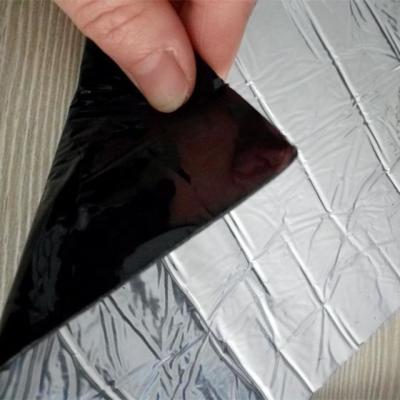 China Membrane Self Adhesive Pvc Black Deck Tape Deck Joist Flashing Waterproof Butyl Rubber Deck Joist Tape for sale