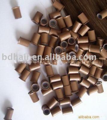 China Hair Salon Silicon Micro Ring, Copper Micro Beads, Micro Rings for sale