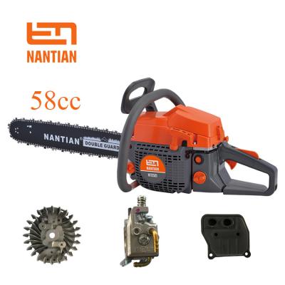 China 2-Stroke 58cc Sharpening Chainsaw Luxury Racing 5800 Chainsaw for sale