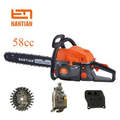 China 2-Stroke Gasoline Power 58cc Chainsaw Garden Tools for sale