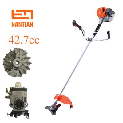 China 2-Stroke Nantian 42.7cc 1.47kw Single Cylinder Handle Agricultural Cheap Brush Cutter for sale