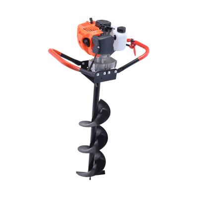 China 2-stroke Nantian Manual Gasoline Earth Auger Drill 52cc Ground Engine for sale