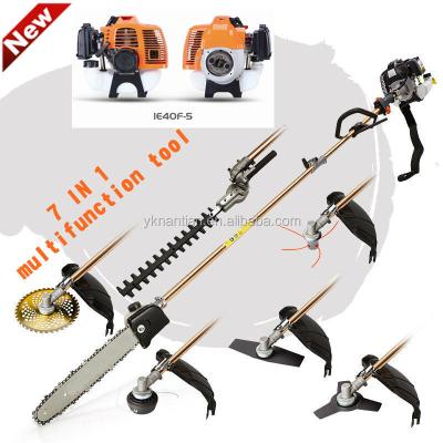 China Garden Tool 4 in 1 Line Long Pole Pruner Pole Chainsaw Hedge Trimmer Universal Tools for sale