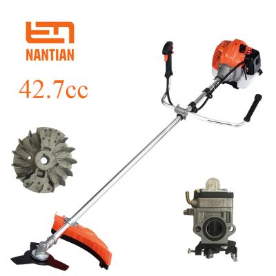 China 2-Stroke Nantian 42.7cc 1.47kw 2 Stroke Strong Tool Brush Cutter Multi Function for sale