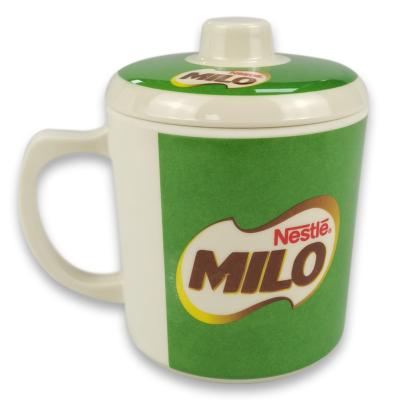 China Wholesale Cheap Stocked 22oz/620ml Melamine Mugs With Handle And Lid/Cover for sale