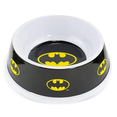 China Sustainable Non-slip Custom Black 4 Cup Melamine Dog Driver Bowl In Cheap Prices for sale