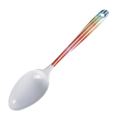 China Sustainable Wholesale Home Party Kitchen Take Care 30% Melamine Salad Serving Spoon for sale