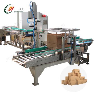 China Automatic Beverage Robot Carton Boxing Packing Machine for sale