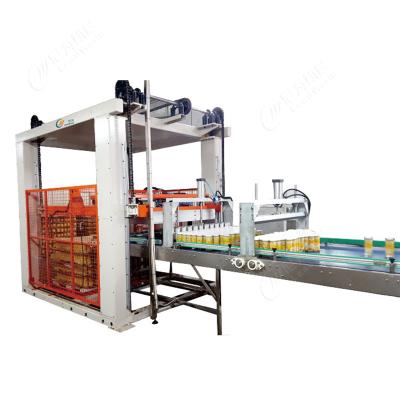 China Intelligent Food Robot System Automatic Palletizer For Palletizing Line Bottle Machine Equipment Price for sale