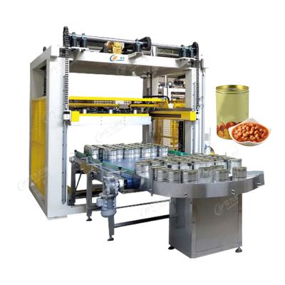 China Tin Can Palletizer Machine Beverage Sealed in Packaging Line for sale