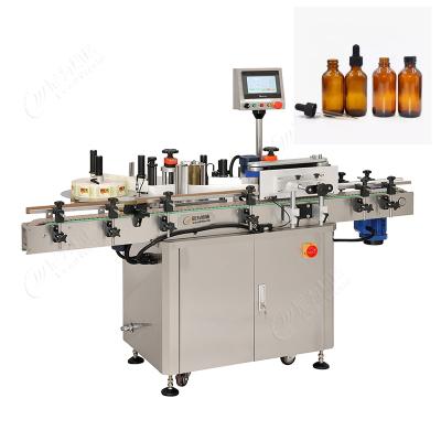 China CLOTHING Double Side Round Bottle Flat Bottle Single Side Single Side Labeling Machine for sale