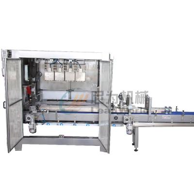 China High Quality Automatic Beverage Bottle Crate Packing Machine Milk Crate Packer Drop Down Carton Packer Machine for sale