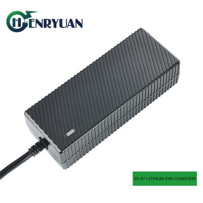 China Portable And Durable 7S 24V Lithium Ion Battery Charger 29.4V 4A Switching Power Supply for sale