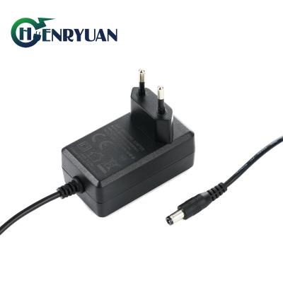 China Europe plug 12V Lithium Battery Charger | CE 12.6V Li-Ion Charging Solution 1A 1.5A 2A for sale