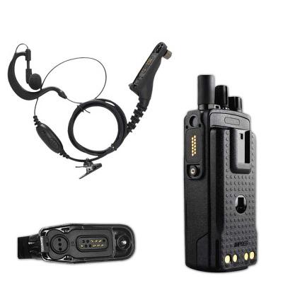 China Long Lasting Two Way Radio Intercom Headset For MOTOROLA DP4801e dp4800e dp4400e DGP8500e Walkie Talkie Earpiece for sale