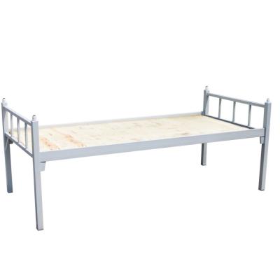 China Easy Assemble And Low Maintenance Cost Modern Metal Bed Cheap Beds For Sale Steel Furniture Single Bed For Sale for sale