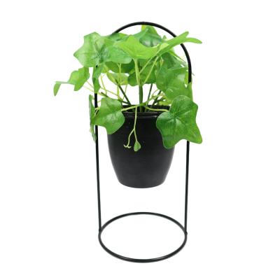 China Artificial Minimalist Plants With Metal Potted Plant For Flower Pots And Planters for sale