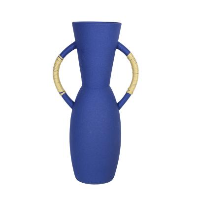 China Minimalist Customized Ceramic Tall Vases In Various Colors For Home Decoration for sale