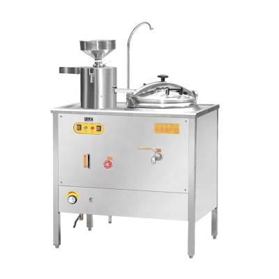 China Hotels Gas Soy Bean Milk Grinding Machine Commercial Boiling Soymilk Machine for sale