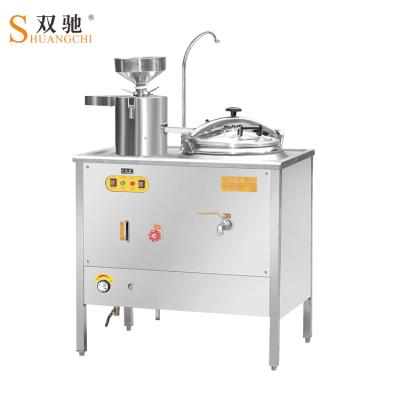 China Commercial Electric Pressure Cooker Gas Pressure Soybean Bean Milk Grinding Machine Soy Milk Making Machine for sale