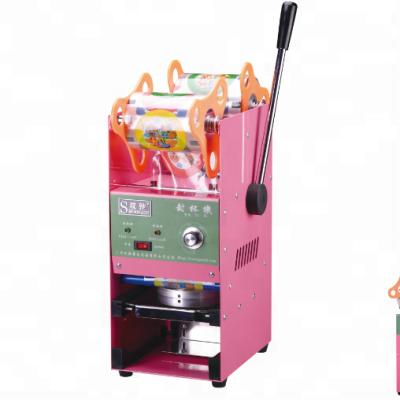 China Plastic Sealing Machine Manual Cup Sealing Machine Bubble Tea Cup Machine withwithout Manual Sealing Counter for sale