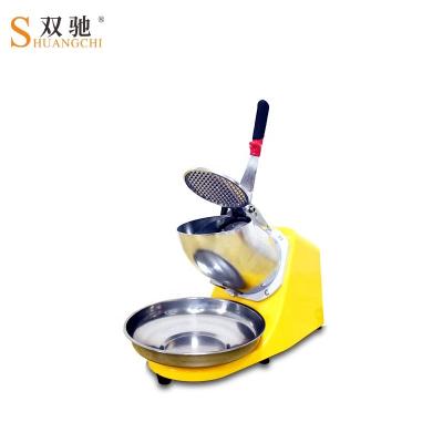 China Summer Outdoor Use Electric Ice Crusher Solid Ice Crushing Machine Razor Ice Crusher Making Machine for sale