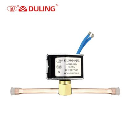 China Refrigeration And Air Conditioning High Frequency 5 Bar 24v Normally Open / Closed 2 Way Mini Solenoid Valve For Air for sale