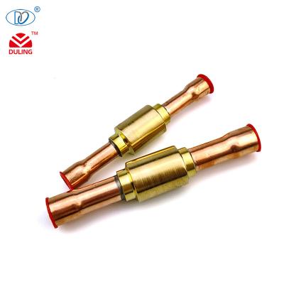 China General FVC one way piston self sealing check valve used in commercial refrigeration system for sale