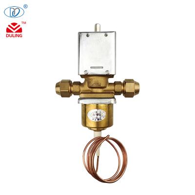 China General No Leakage Copper Capillary Common Pressure Copper Material High Sensitivity Brass Water Solenoid Controlled Solenoid Valve for sale