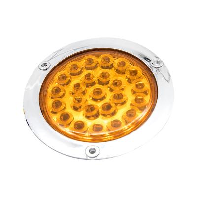 China High Brightness Factory Direct Selling Round Led Trailer Led Beacon Truck Side Light for sale